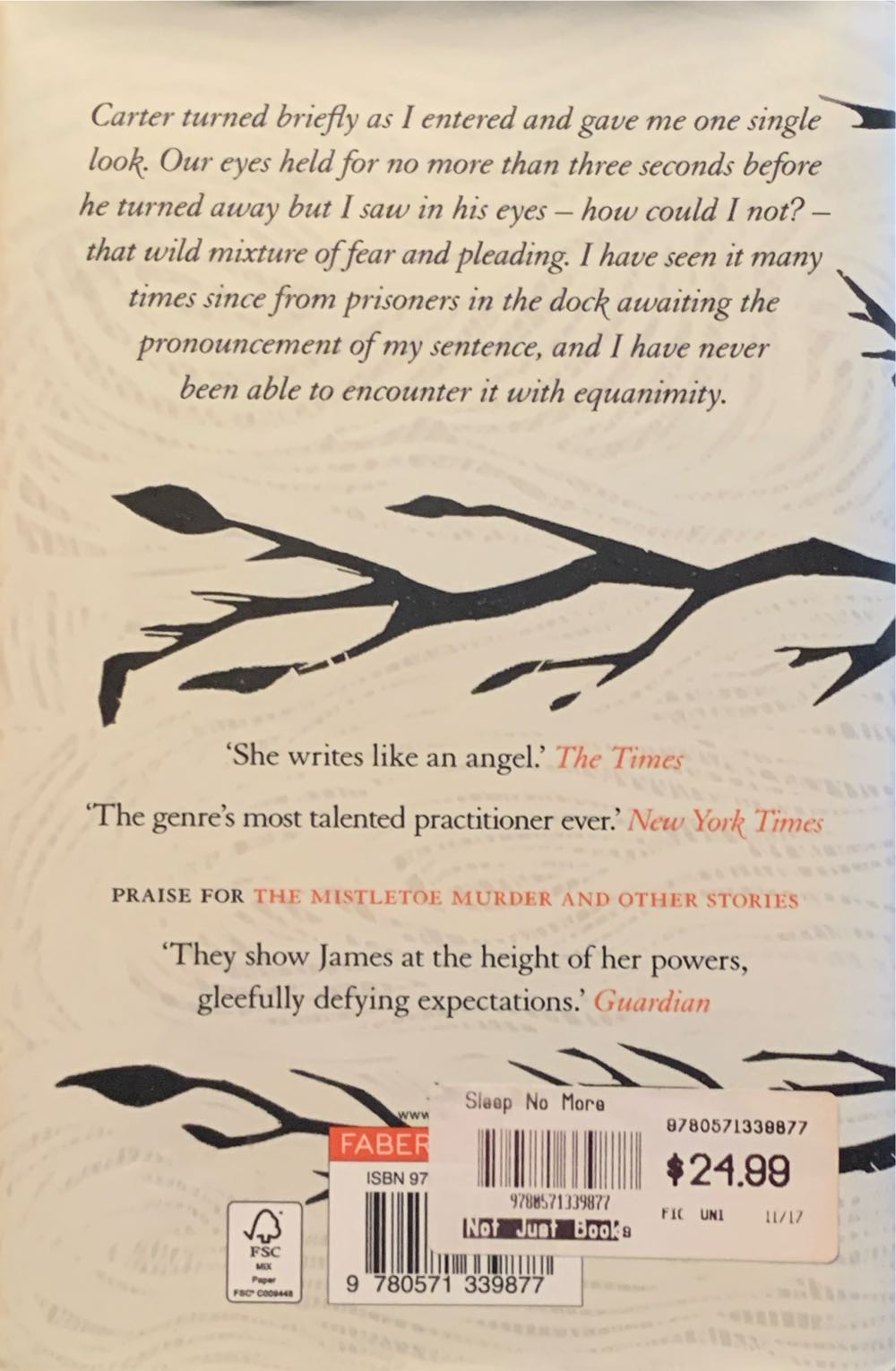 Sleep No More - P. D. James (Faber & Faber Crime - Hardcover) book collectible [Barcode 9780571339877] - Main Image 2
