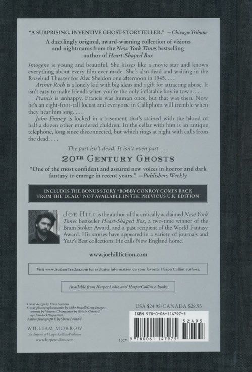 20th Century Ghosts - Joe Hill (William Morrow & Company - Hardcover) book collectible - Main Image 2