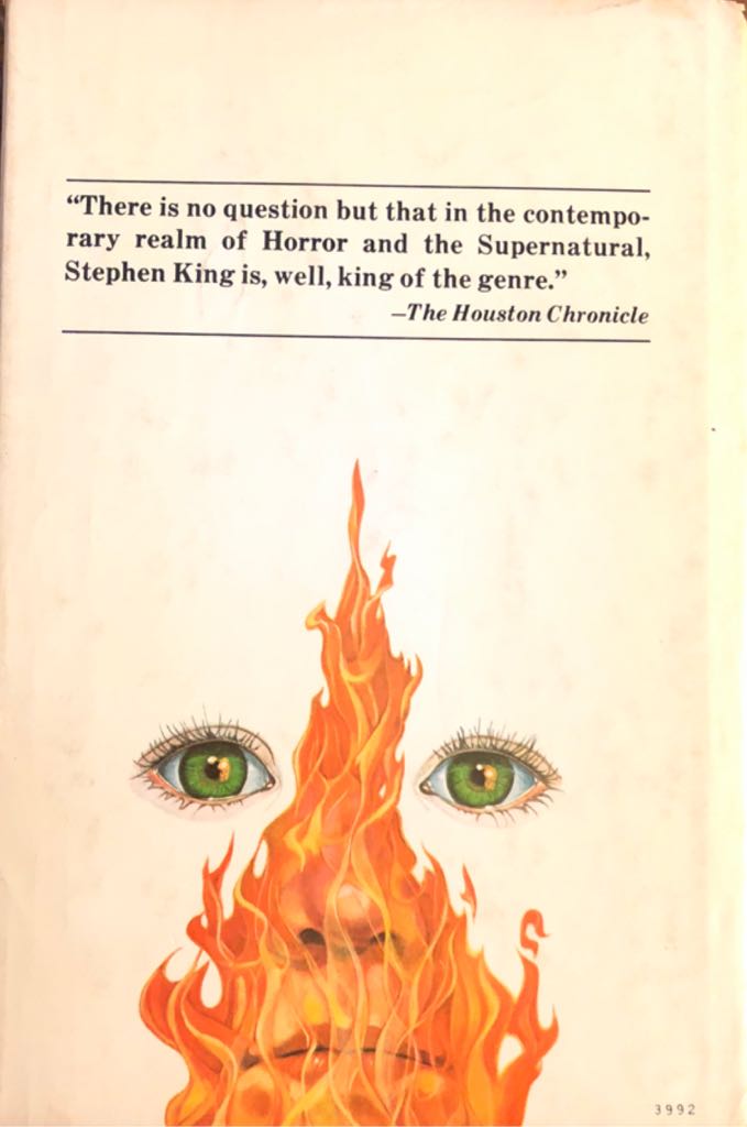 Firestarter (International Edition) - Stephen King (Macdonald & Co (Publishers) Ltd - Hardcover) book collectible [Barcode 9780354045254] - Main Image 2