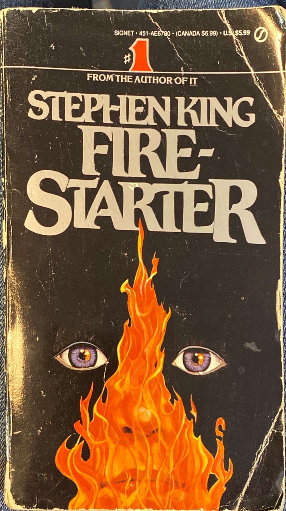 Firestarter - Stephen King (Signet Fiction - Paperback) book collectible [Barcode 9780451167804] - Main Image 3