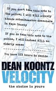 Velocity - Dean Koontz (Bantam Dell Publishing Group - Paperback) book collectible [Barcode 0553588257] - Main Image 2