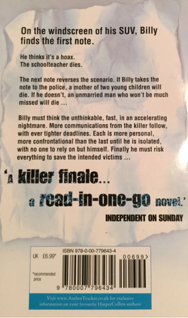 Velocity - Dean Koontz (- Paperback) book collectible [Barcode 9780007796434] - Main Image 2