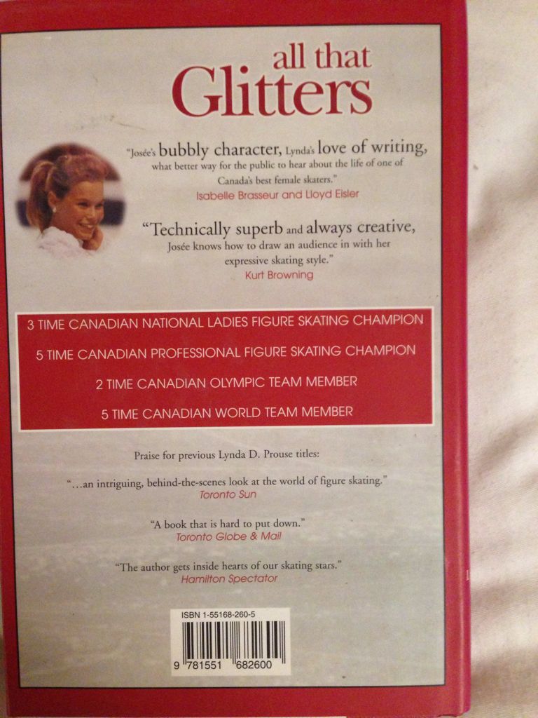 All That Glitters - Josee Chouinard (Bolton, Ont. : Fenn Publishing - Hardcover) book collectible [Barcode 9781551682600] - Main Image 2