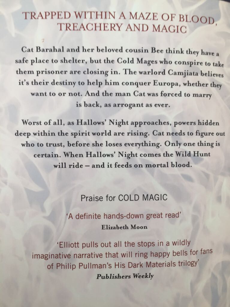 Cold Fire - Kate Elliott (Orbit Books) book collectible [Barcode 9781841498843] - Main Image 2