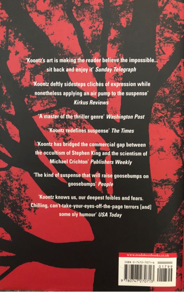From the Corner of His Eye - Dean Koontz (Headline Book Pub Limited - Hardcover) book collectible [Barcode 9780747270713] - Main Image 2