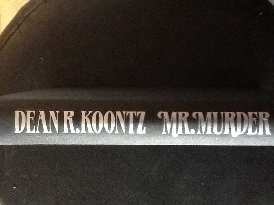 Mr. Murder - Dean Koontz (G. P. Putnam’s Sons - Hardcover) book collectible [Barcode 9780399138744] - Main Image 2
