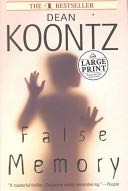 False Memory  (Random House Large Print Publishing) book collectible [Barcode 9780375727900] - Main Image 1