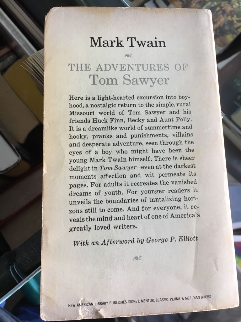 The Adventures of Tom Sawyer - Mark Twain (A Scholastic Press - Paperback) book collectible [Barcode 9780590702843] - Main Image 2