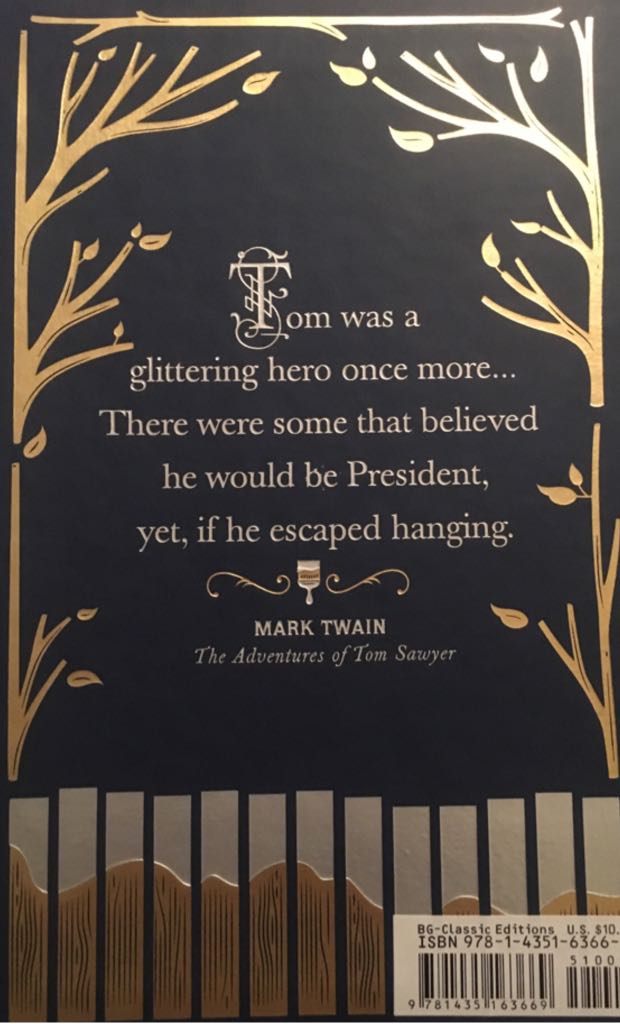 The Adventures of Tom Sawyer - Mark Twain (Barnes & Noble - Hardcover) book collectible [Barcode 9781435163669] - Main Image 2