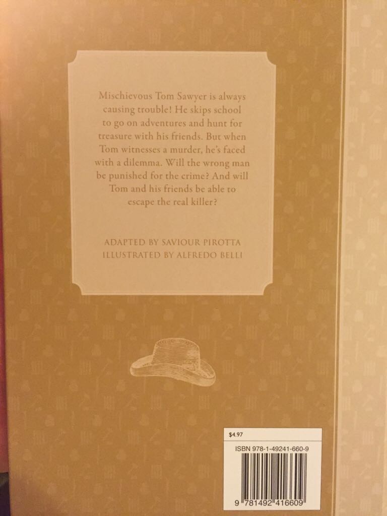 The Adventures Of Tom Sawyer - Mark Twain (Hardcover) book collectible [Barcode 9781492416609] - Main Image 2