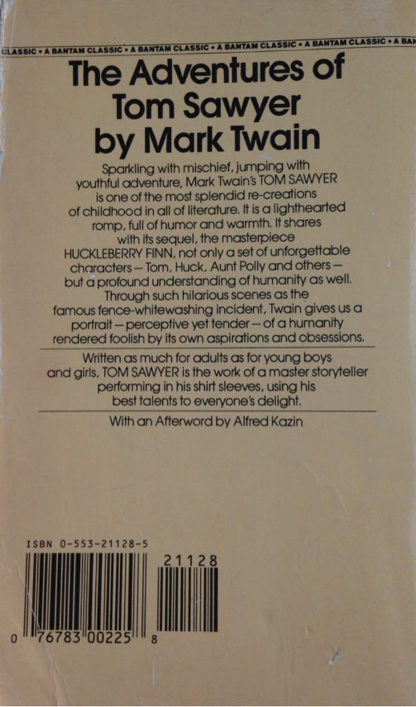 The Adventures of Tom Sawyer  book collectible - Main Image 2