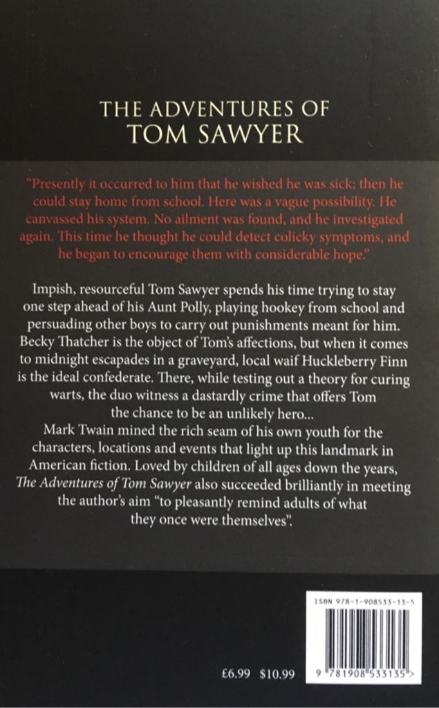 The Adventures Of Tom Sawyer - Mark Twain (Transatlantic Press - Paperback) book collectible - Main Image 2
