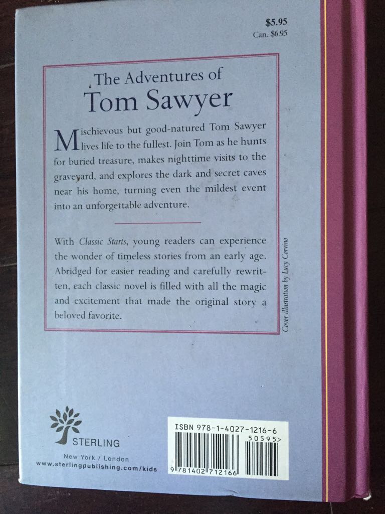 The Adventures of Tom Sawyer  (Sterling) book collectible - Main Image 2