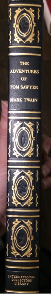 The Adventures of Tom Sawyer - Mark Twain (The Franklin Library - Calf-Binding) book collectible - Main Image 2