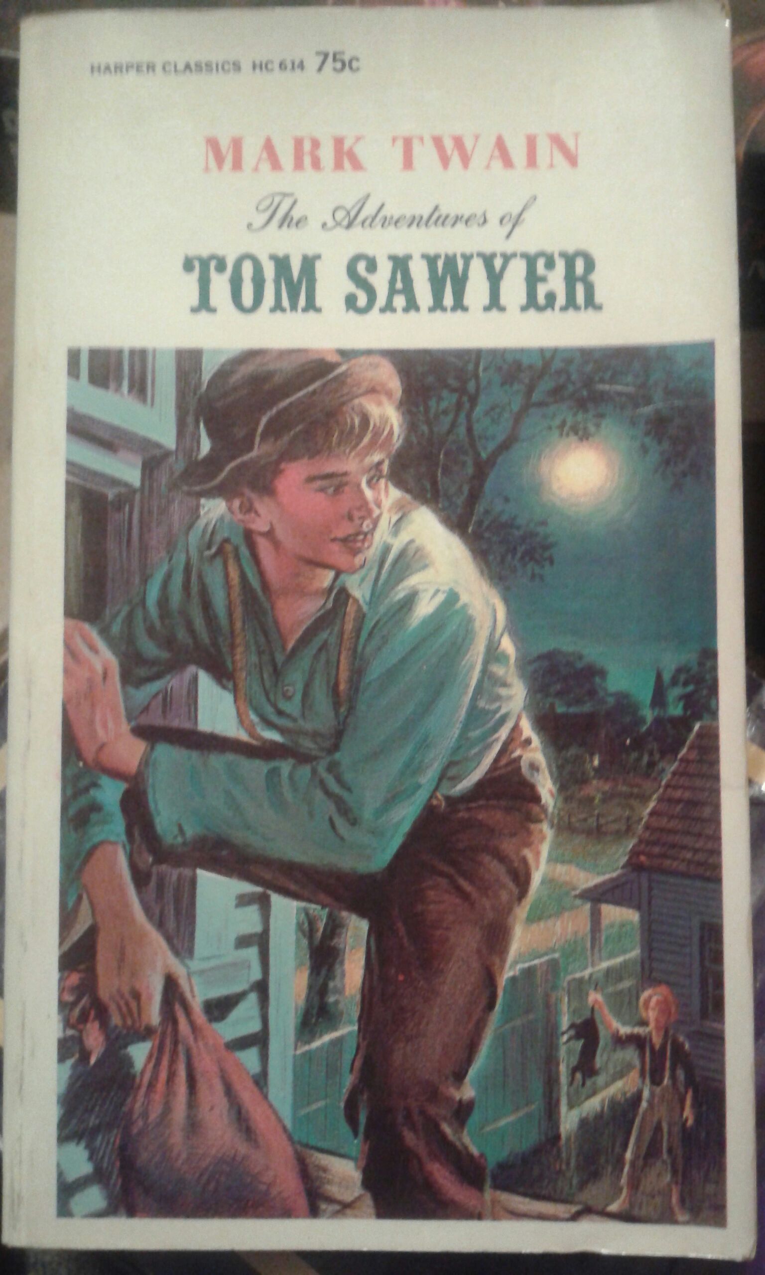 Adventures of Tom Sawyer, The - Mark Twain (Avon Harper Collins - Paperback) book collectible - Main Image 1