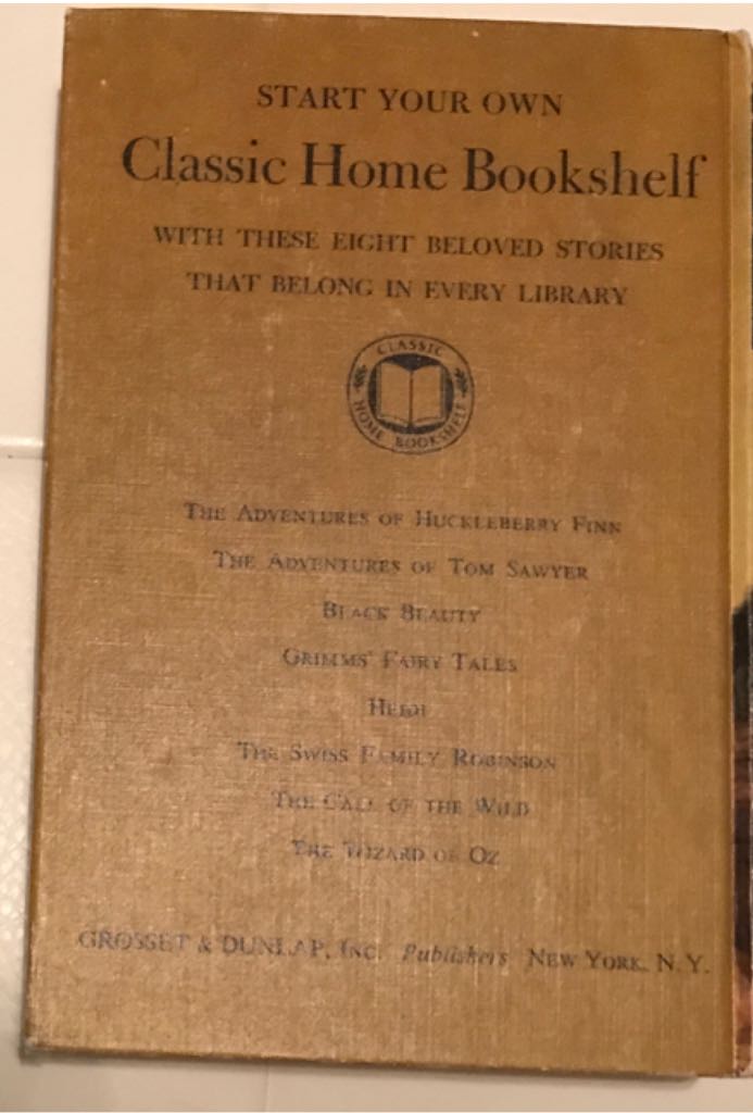 The Adventures of Tom Sawyer - Samuel Clemens (Grosset  & Dunlap - Hardcover) book collectible - Main Image 2
