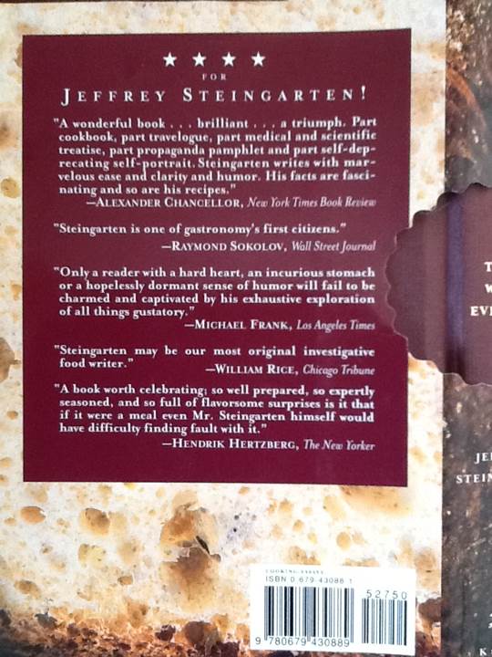 The Man Who Ate Everything - Jeffrey Steingarten (Alfred A. Knopf - Paperback) book collectible [Barcode 9780679430889] - Main Image 2