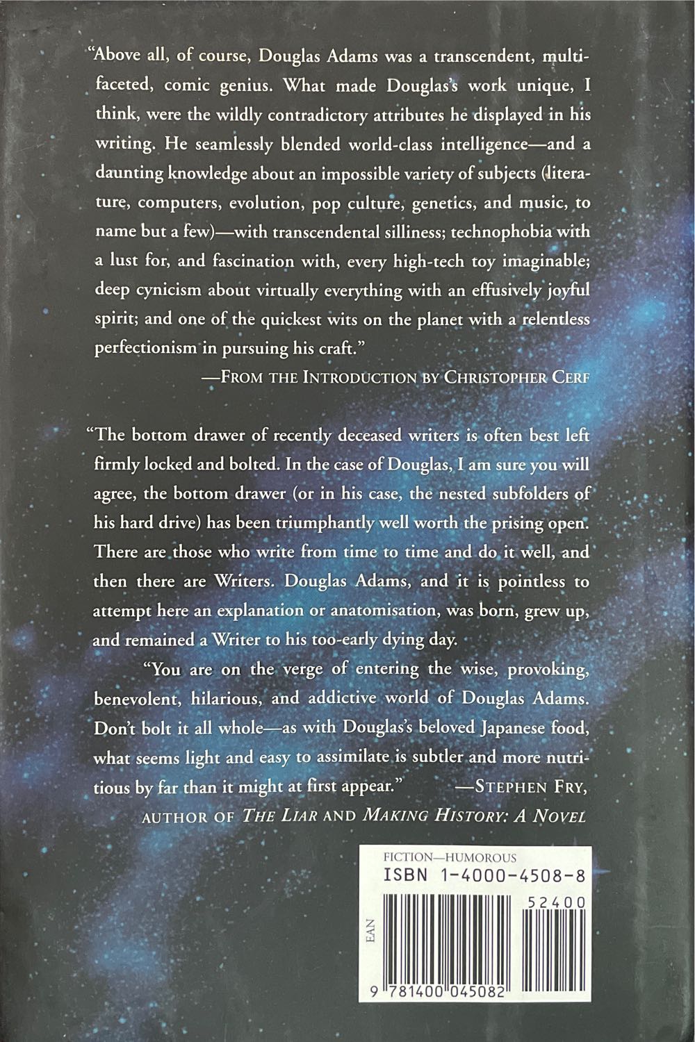 Dirk #003 Salmon of Doubt - Adams Douglas (Del Rey - eBook) book collectible [Barcode 9781400045082] - Main Image 2