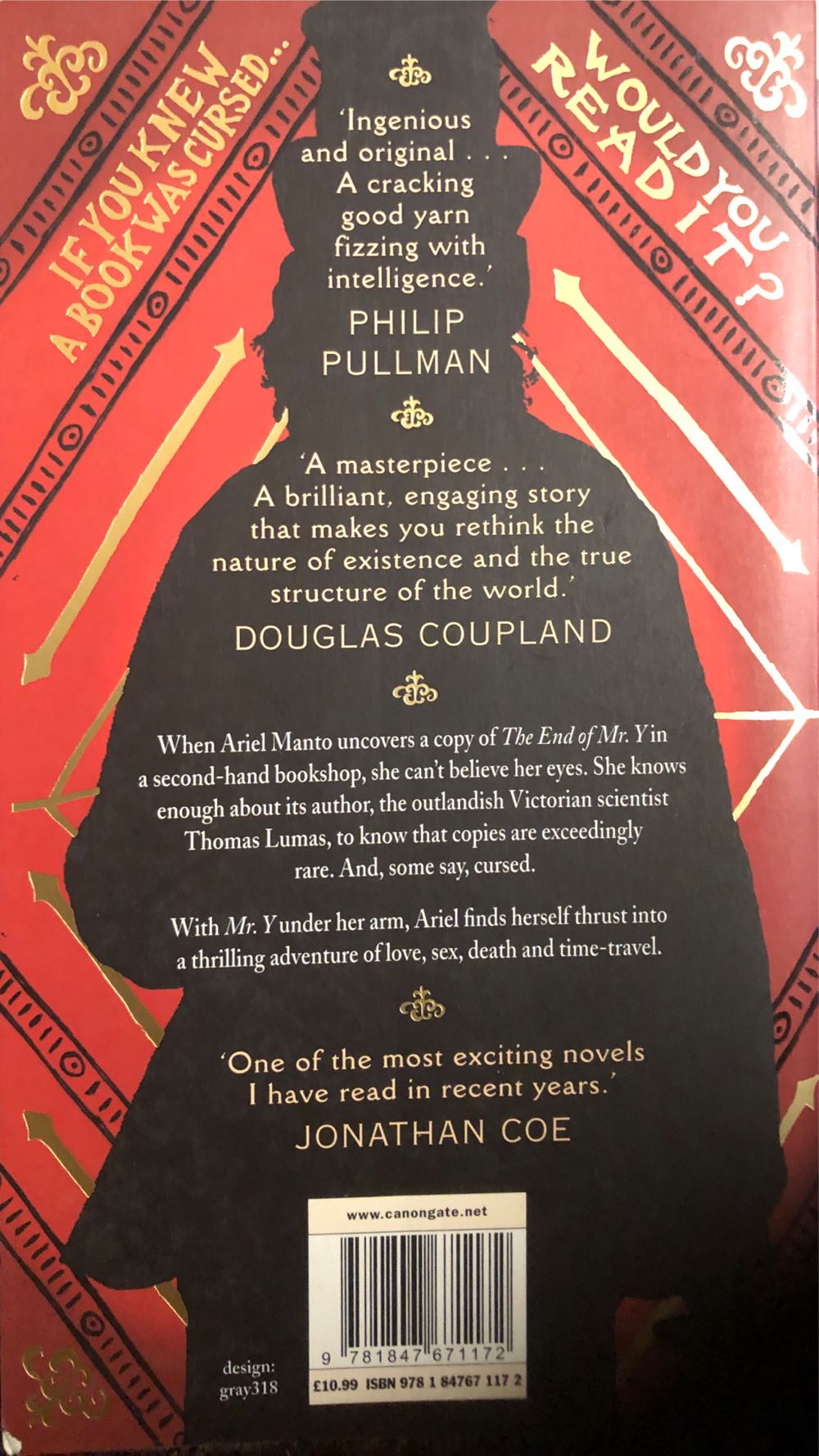 The End of Mr Y - Scarlett Thomas (Canongate - Paperback) book collectible [Barcode 9781847671172] - Main Image 2