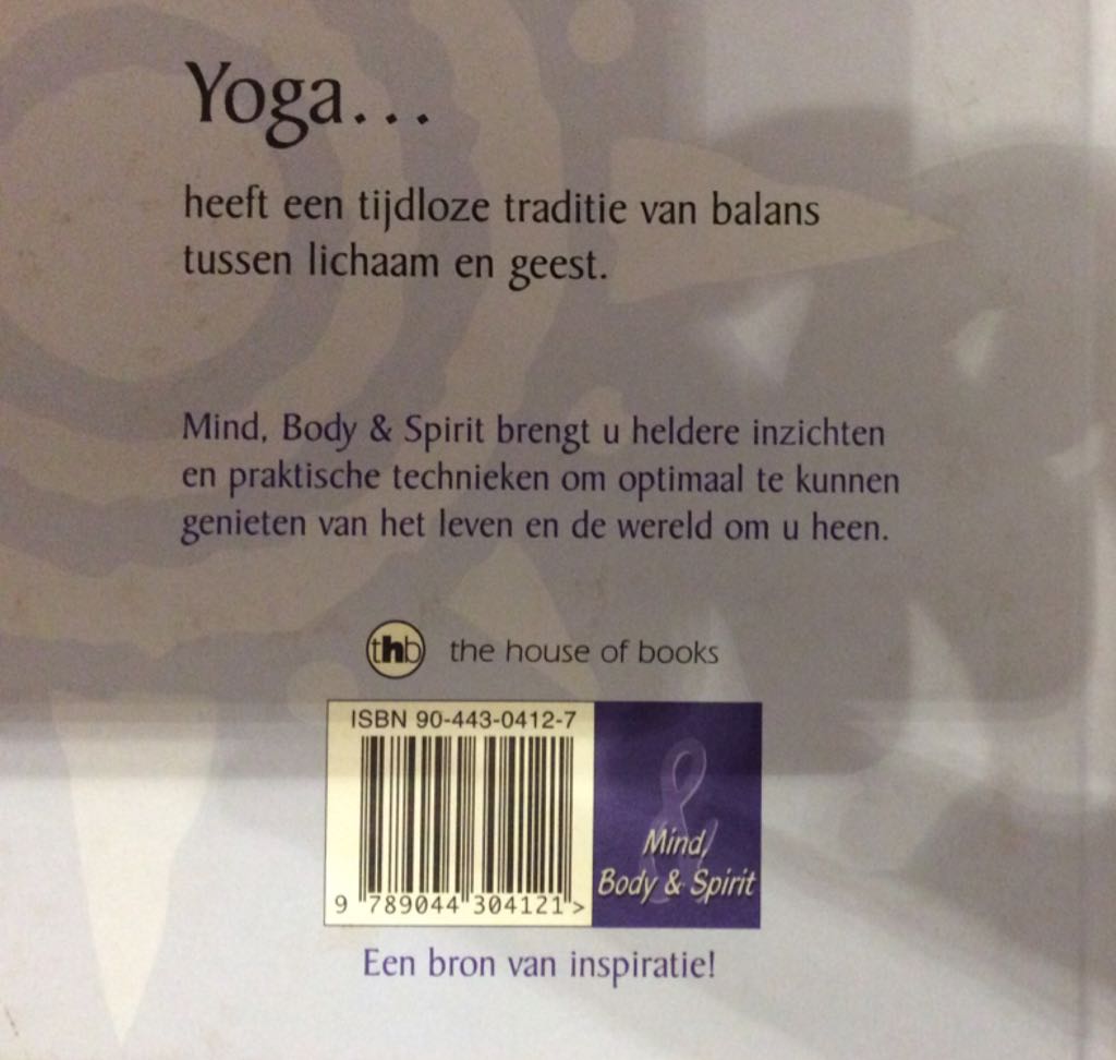 Yoga  (The House Of  Books) book collectible [Barcode 9789044304121] - Main Image 2