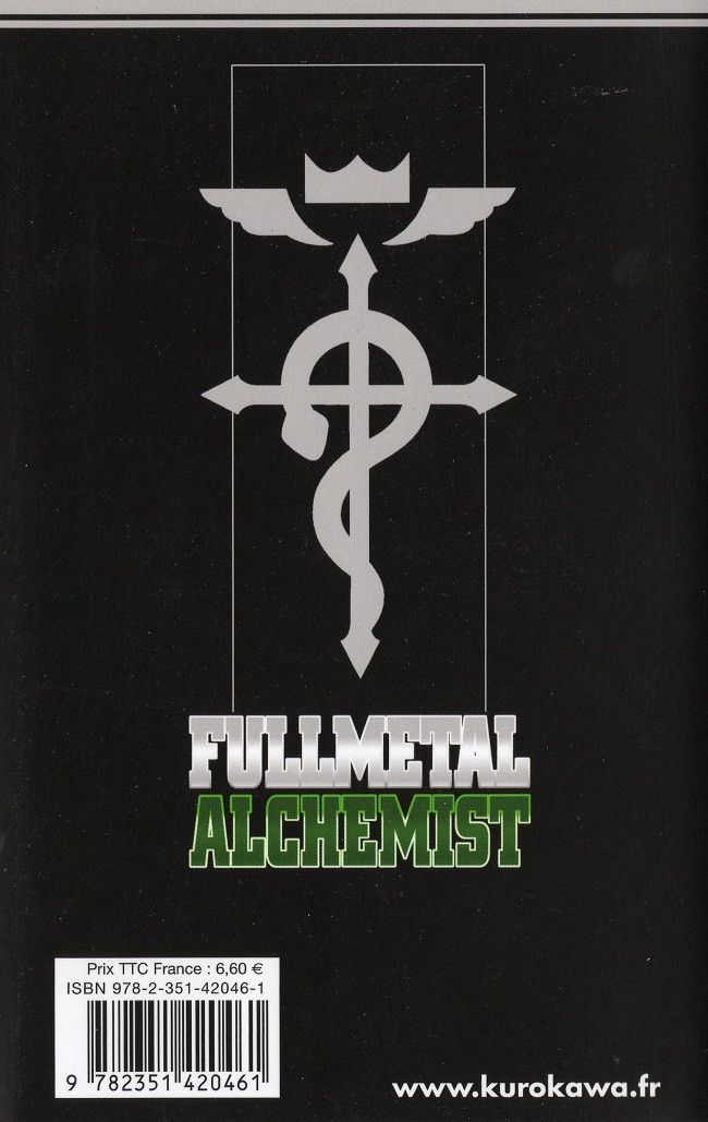 Fullmetal Alchemist 06 - Akakawa Hiromu (Kurokawa - Paperback) book collectible [Barcode 9782351420461] - Main Image 2