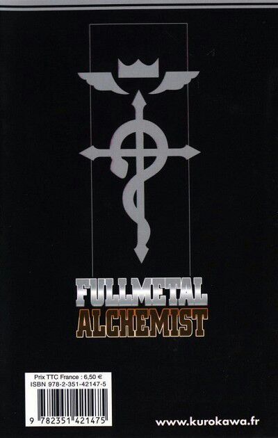 Fullmetal Alchemist 10 - Arakawa Hiromu (Kurokawa - Paperback) book collectible [Barcode 9782351421475] - Main Image 2