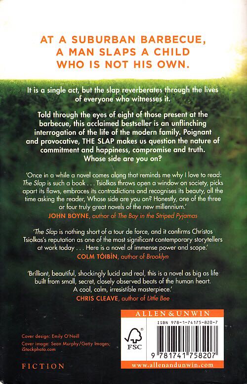 The Slap - Christos Tsiolkas (Allen & Unwin - Paperback) book collectible [Barcode 9781741758207] - Main Image 2