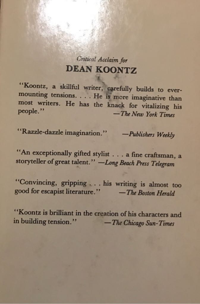 Whispers - Dean Koontz book collectible - Main Image 2