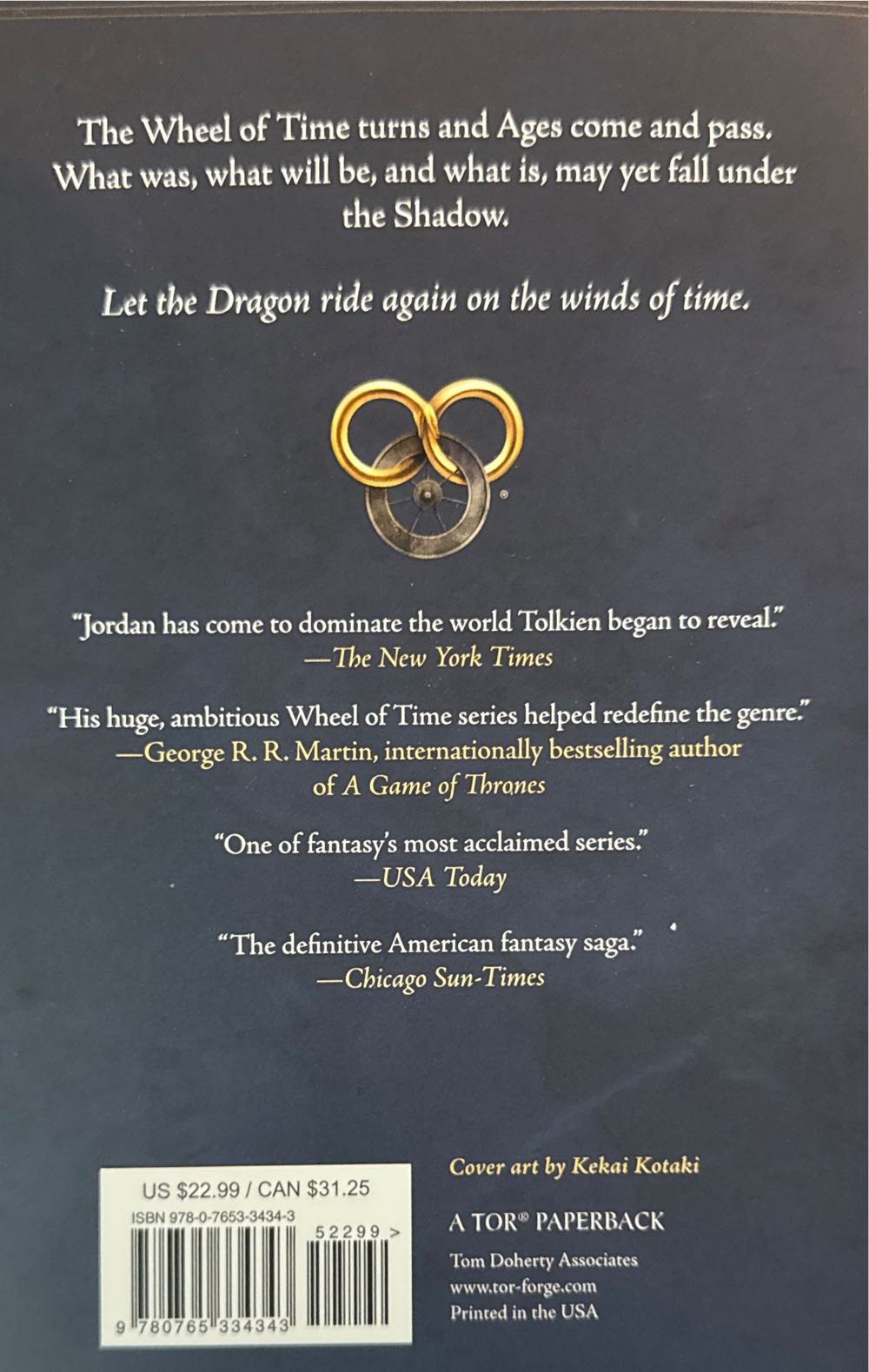 The Great Hunt - Robert Jordan (Tor Fantasy - Trade Paperback) book collectible [Barcode 9780765334343] - Main Image 2