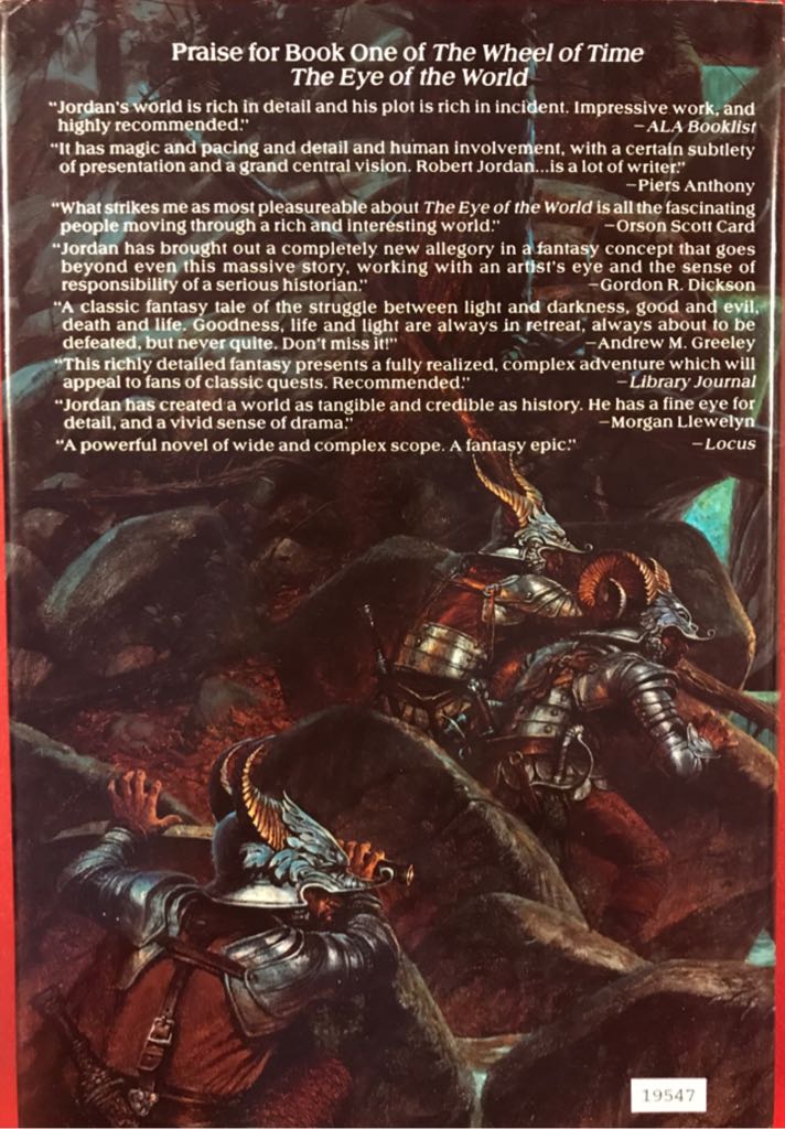 The Great Hunt - Robert Jordon (Tor Fantasy - Paperback) book collectible - Main Image 2