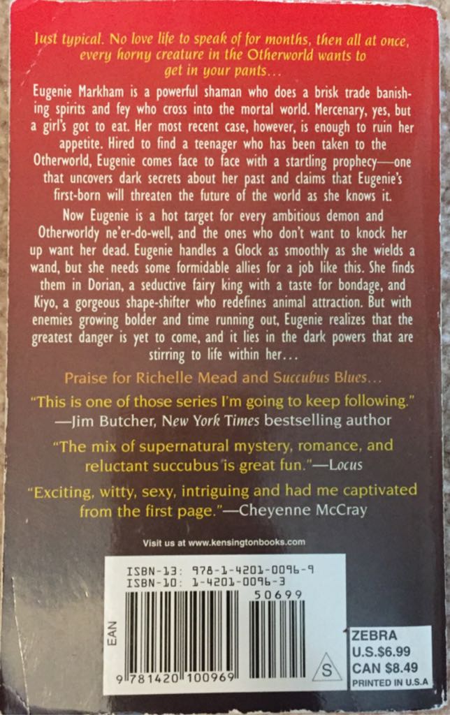 Dark Swan 01 - Storm Born - Richelle Mead (Zebra Fantasy - Paperback) book collectible [Barcode 9781420100969] - Main Image 2