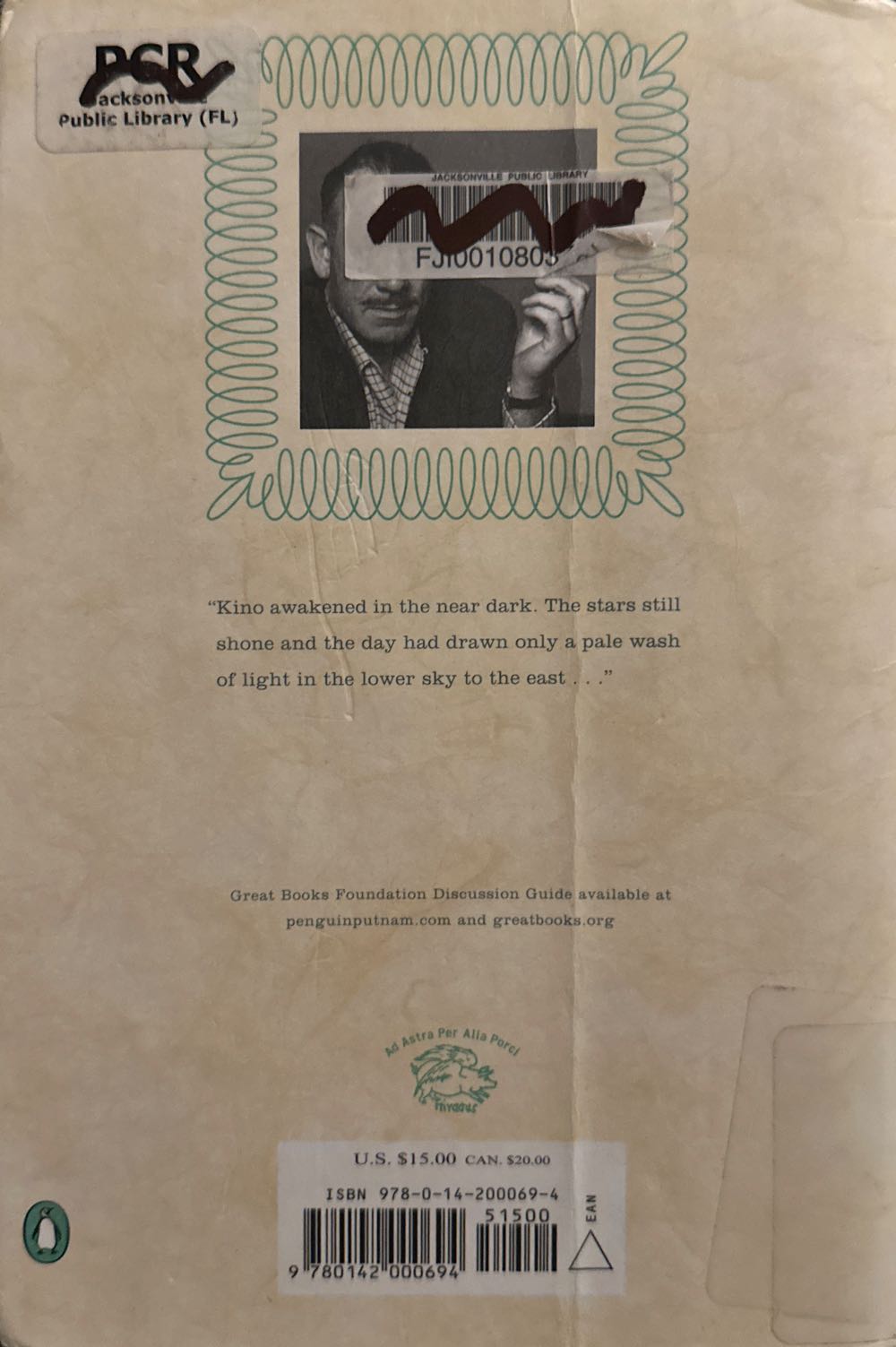 The Pearl - John Steinbeck (Penguin Group USA - Paperback) book collectible [Barcode 9780142000694] - Main Image 2