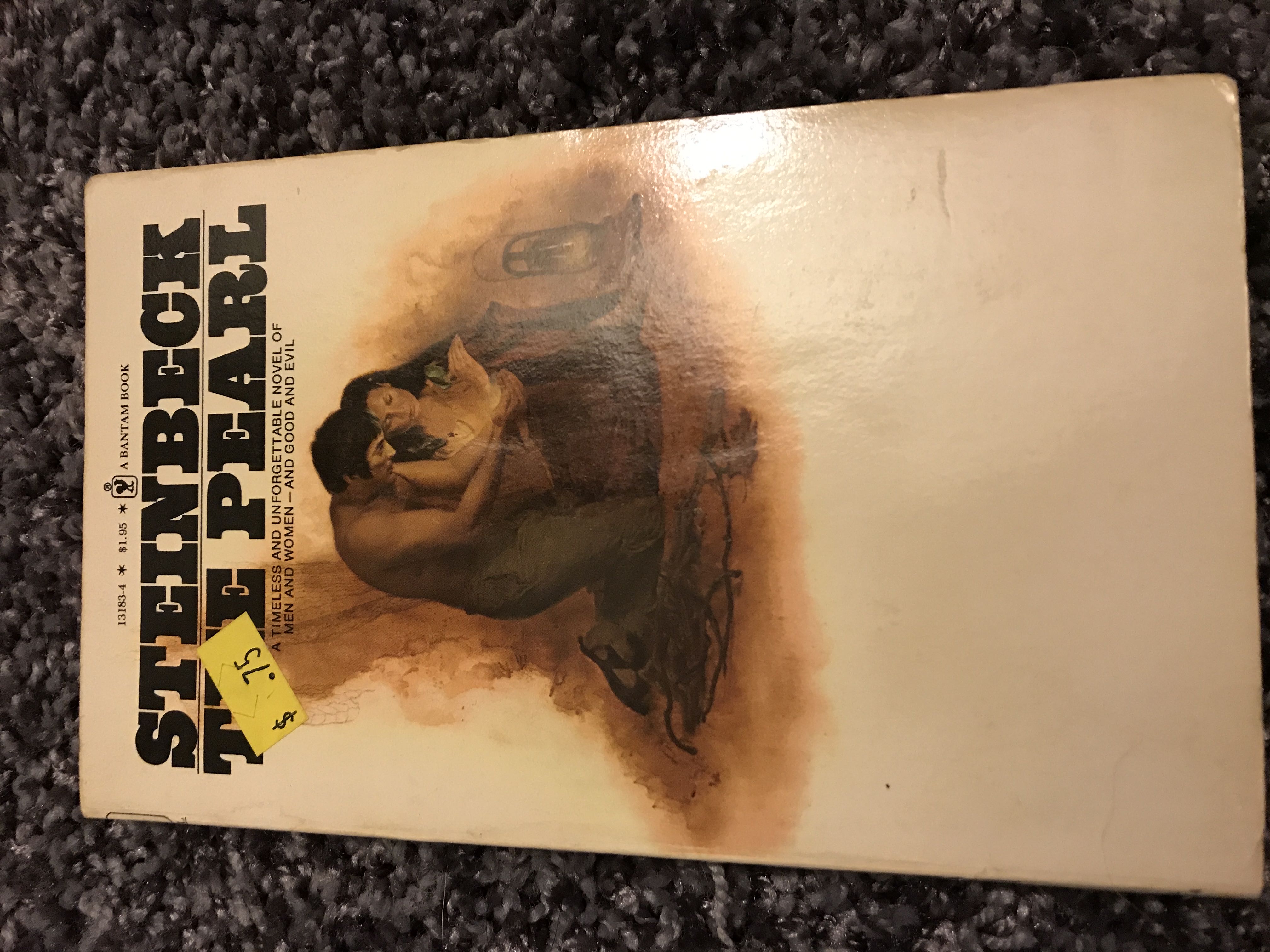 The Pearl - John Steinbeck (A Bantam Book) book collectible [Barcode 9780553131833] - Main Image 2