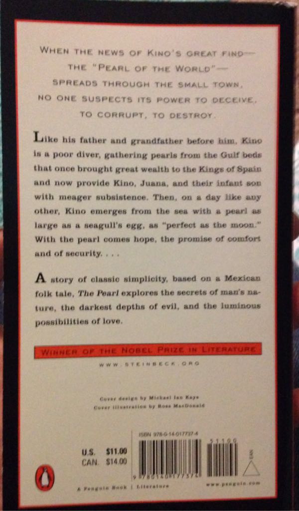 The Pearl  book collectible - Main Image 2