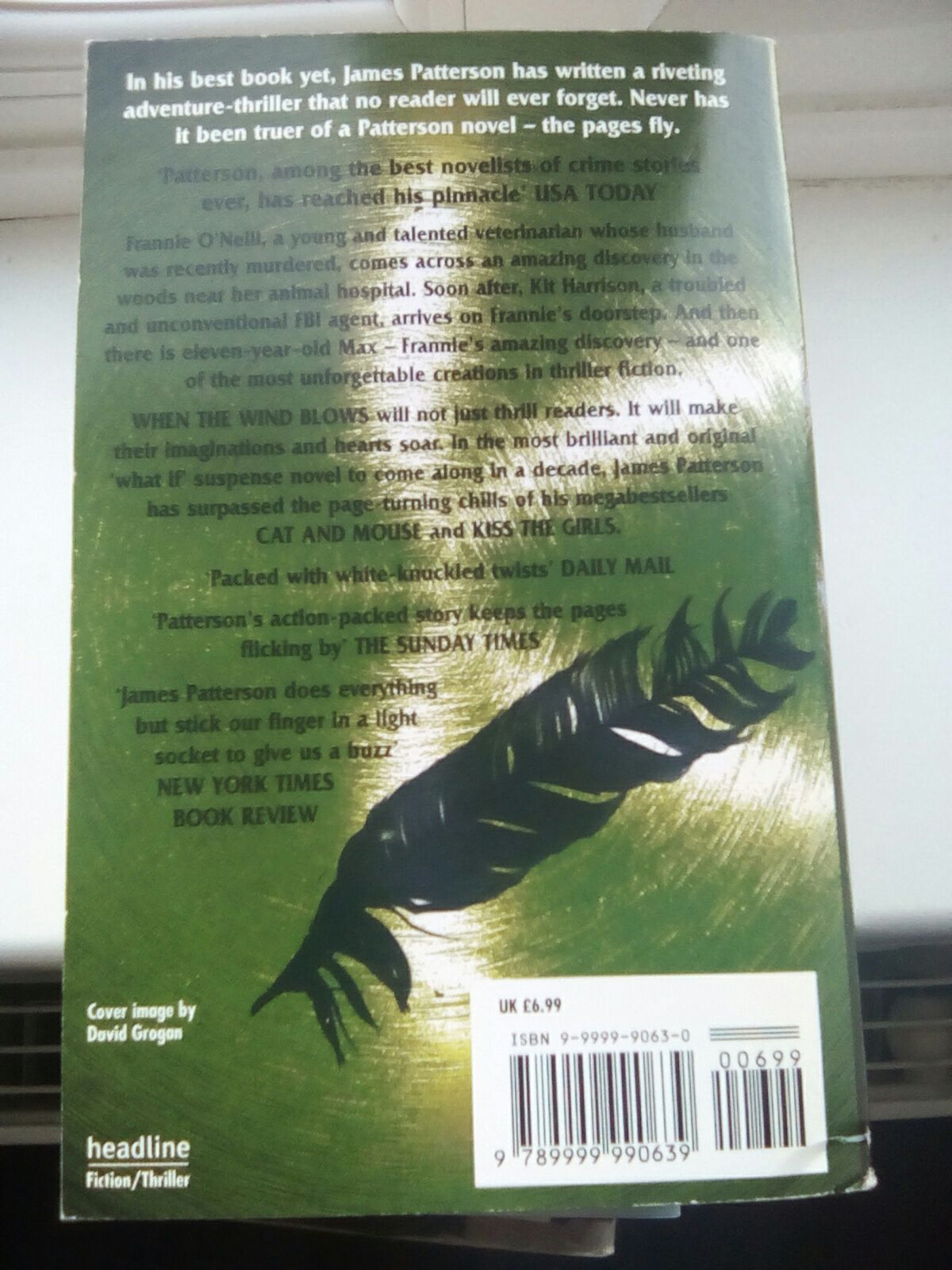 MR1: When the Wind Blows - James Patterson (G K Hall - Paperback) book collectible [Barcode 9789999990639] - Main Image 2