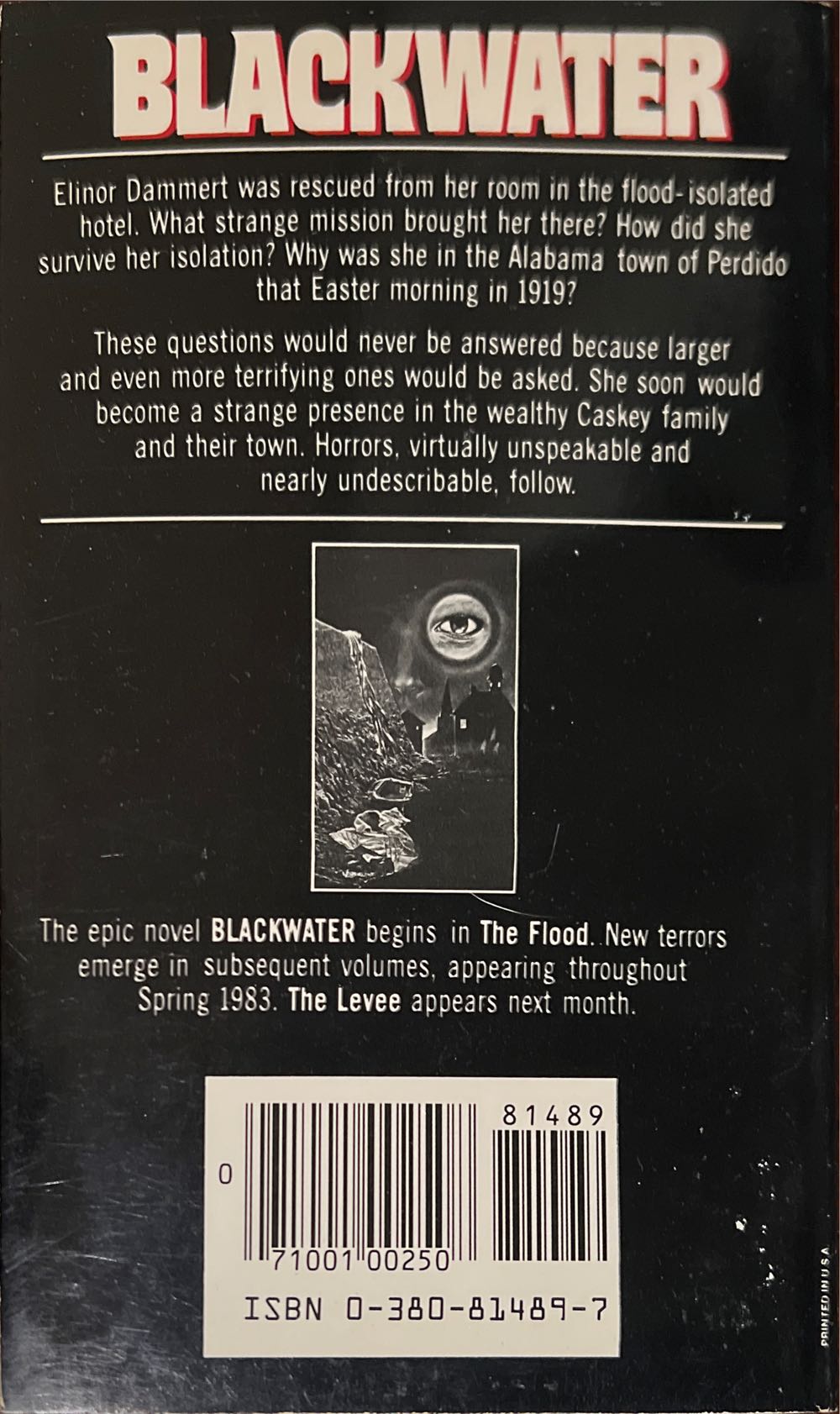 Blackwater: I - La Riada - Michael McDowell (Avon Books) book collectible [Barcode 9780380814893] - Main Image 2