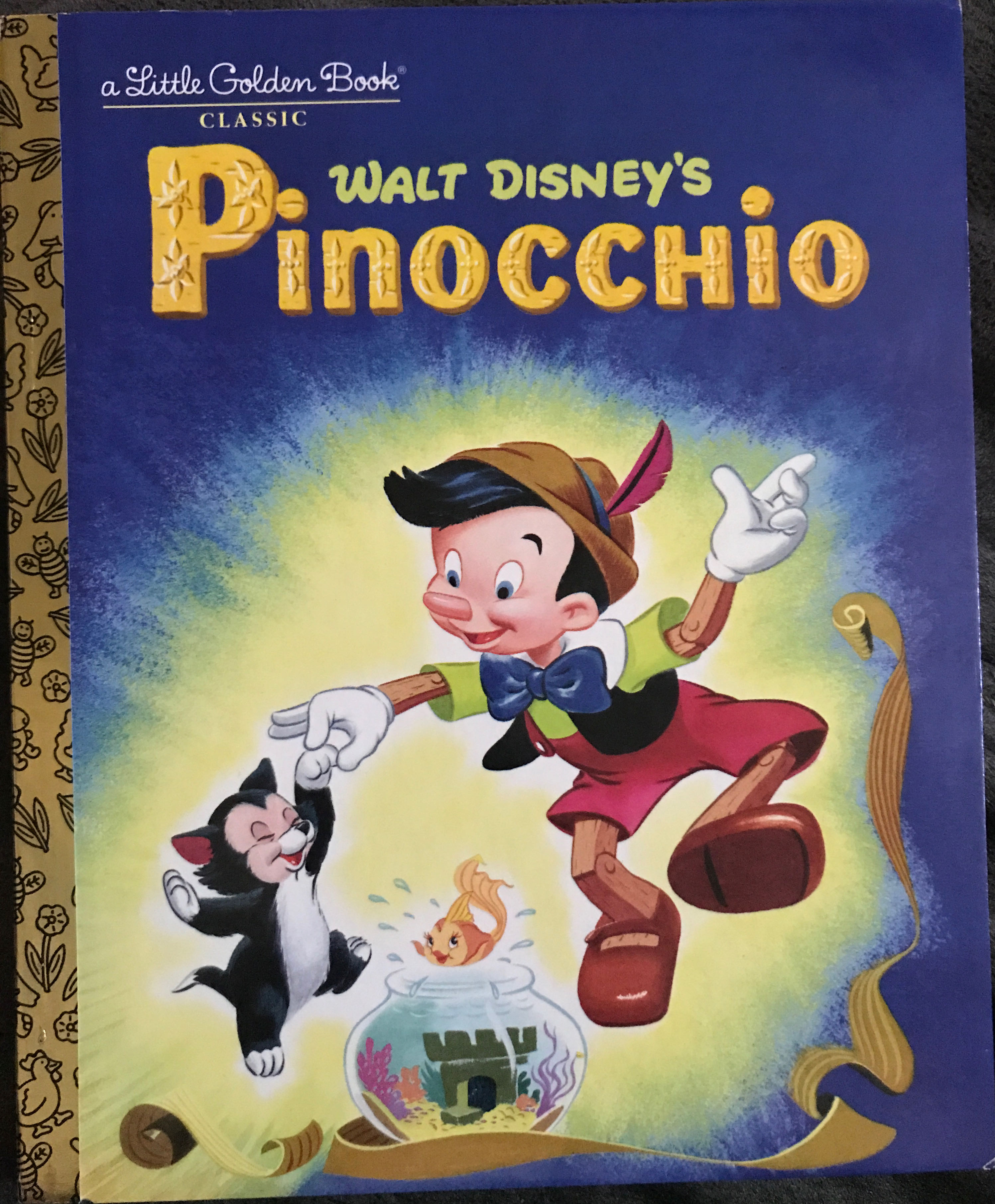 LGB: Pinocchio - Steffi Fletcher (Golden Books - Board Book) book collectible [Barcode 9780736421522] - Main Image 2