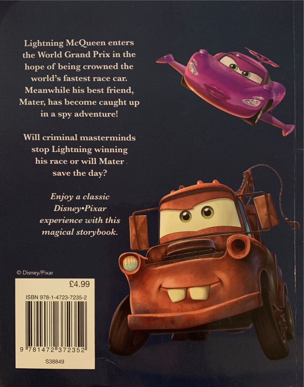 Cars 2 - L (Parragon Books Ltd - Paperback) book collectible [Barcode 9781472372352] - Main Image 2