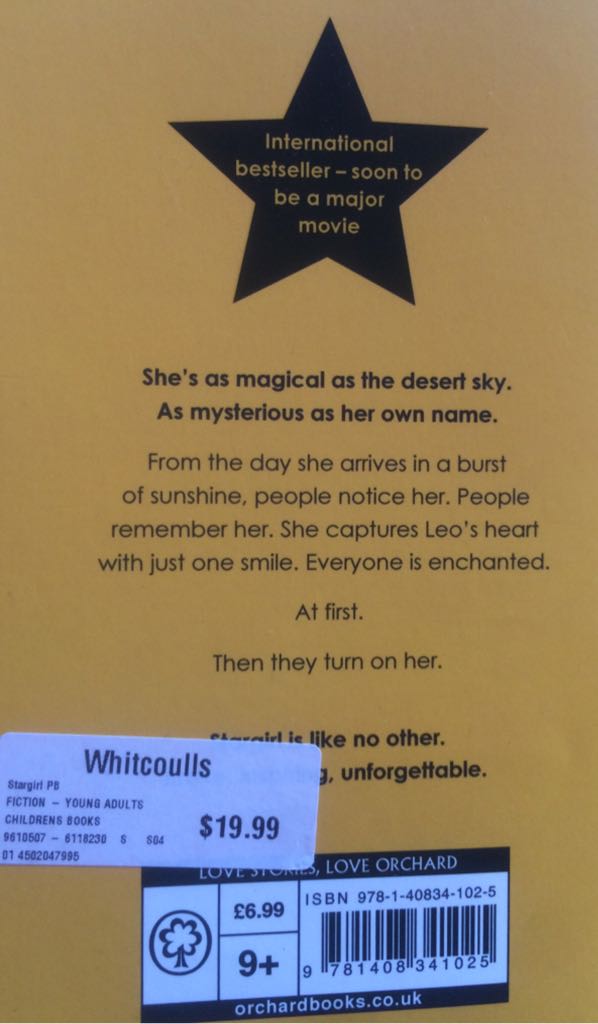 Stargirl  book collectible [Barcode 9781408341025] - Main Image 2