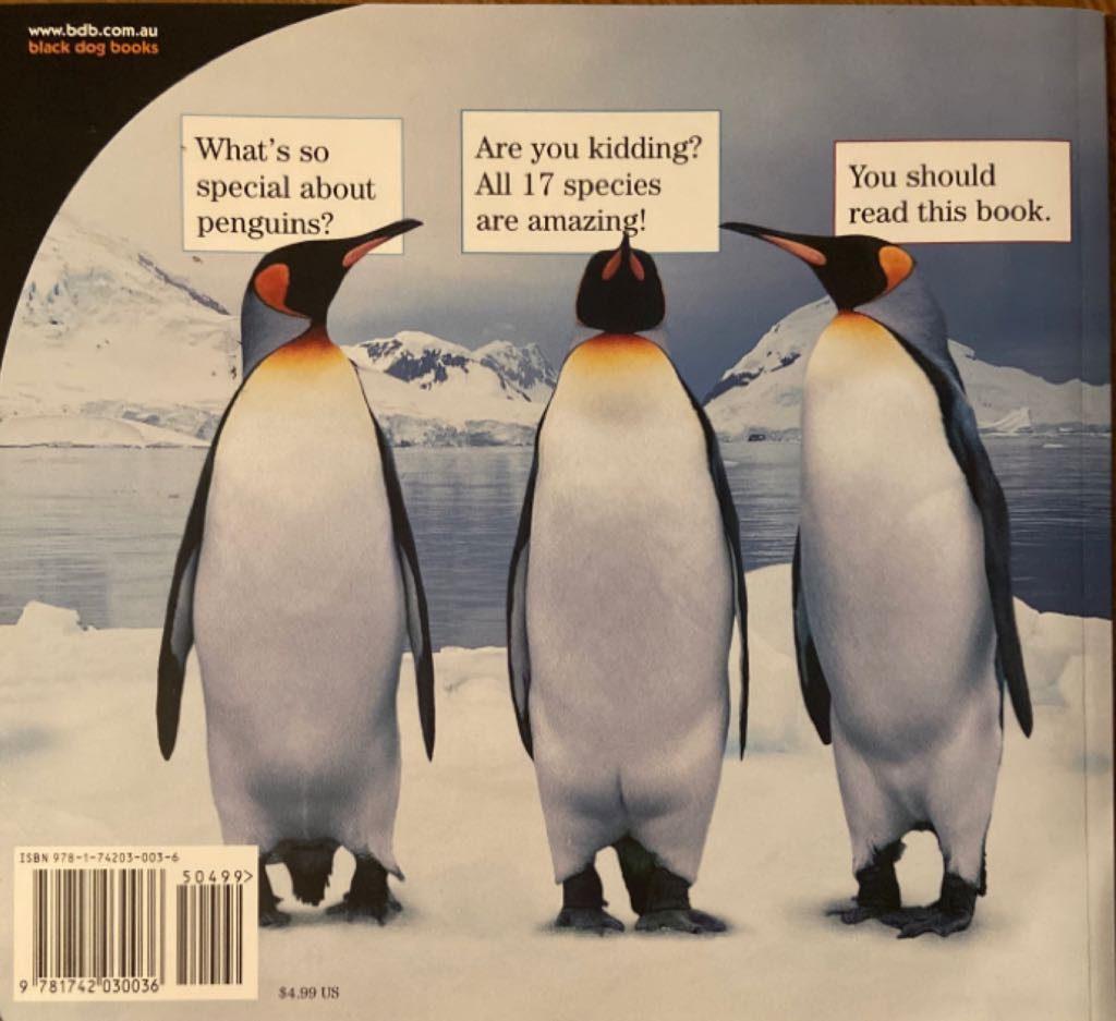 The Penguin Book - Birds In Suits - Mark Norman (Black Dog Books - Paperback) book collectible [Barcode 9781742030036] - Main Image 2