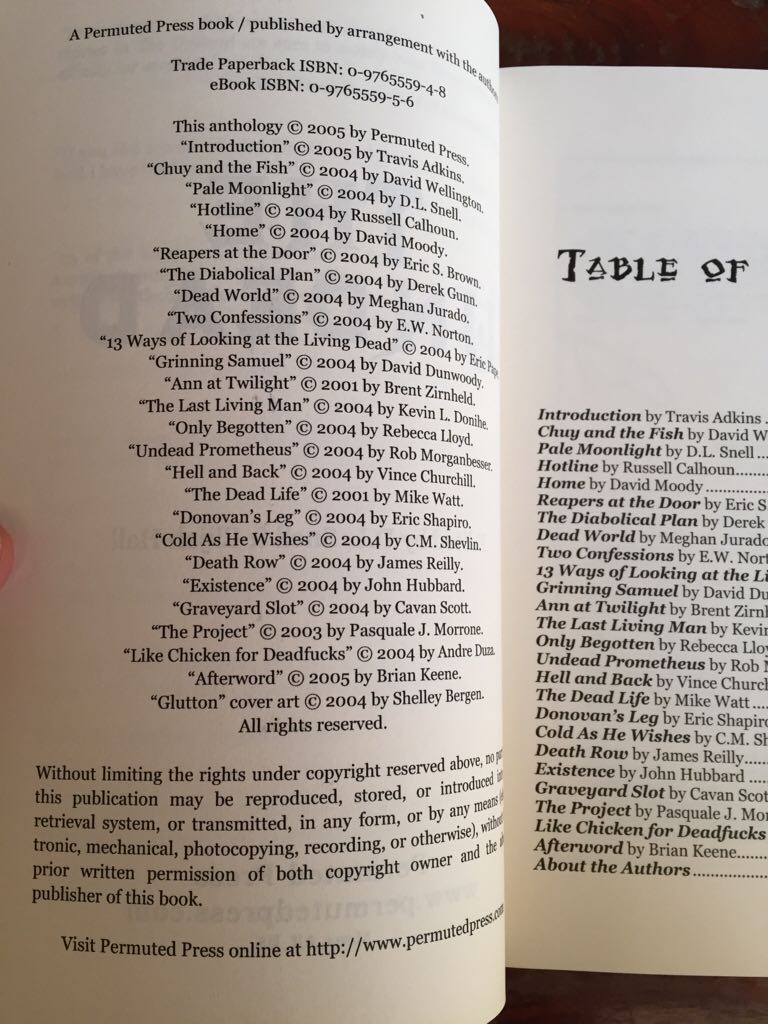 The Undead - Jim Pipe (Permuted Press - Paperback) book collectible [Barcode 9780976555940] - Main Image 2