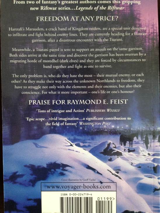 Honoured Enemy - E. Feist (Paperback) book collectible [Barcode 9780002247191] - Main Image 2