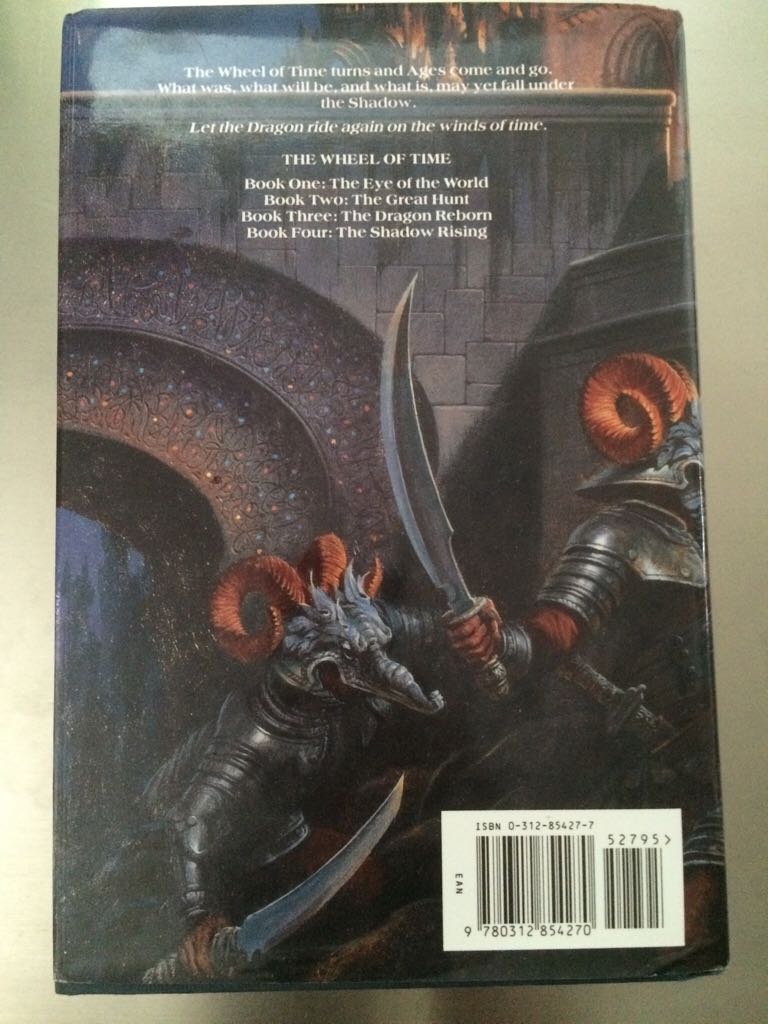 Wheel Of Time 05: The Fires of Heaven - Robert Jordan (Tor Fantasy - Hardcover) book collectible [Barcode 9780312854270] - Main Image 2