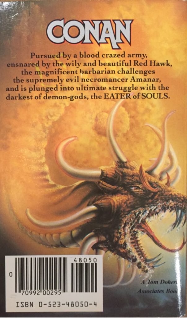 Conan the Invincible - Robert Jordan (Macmillan - Paperback) book collectible [Barcode 9780523480503] - Main Image 2