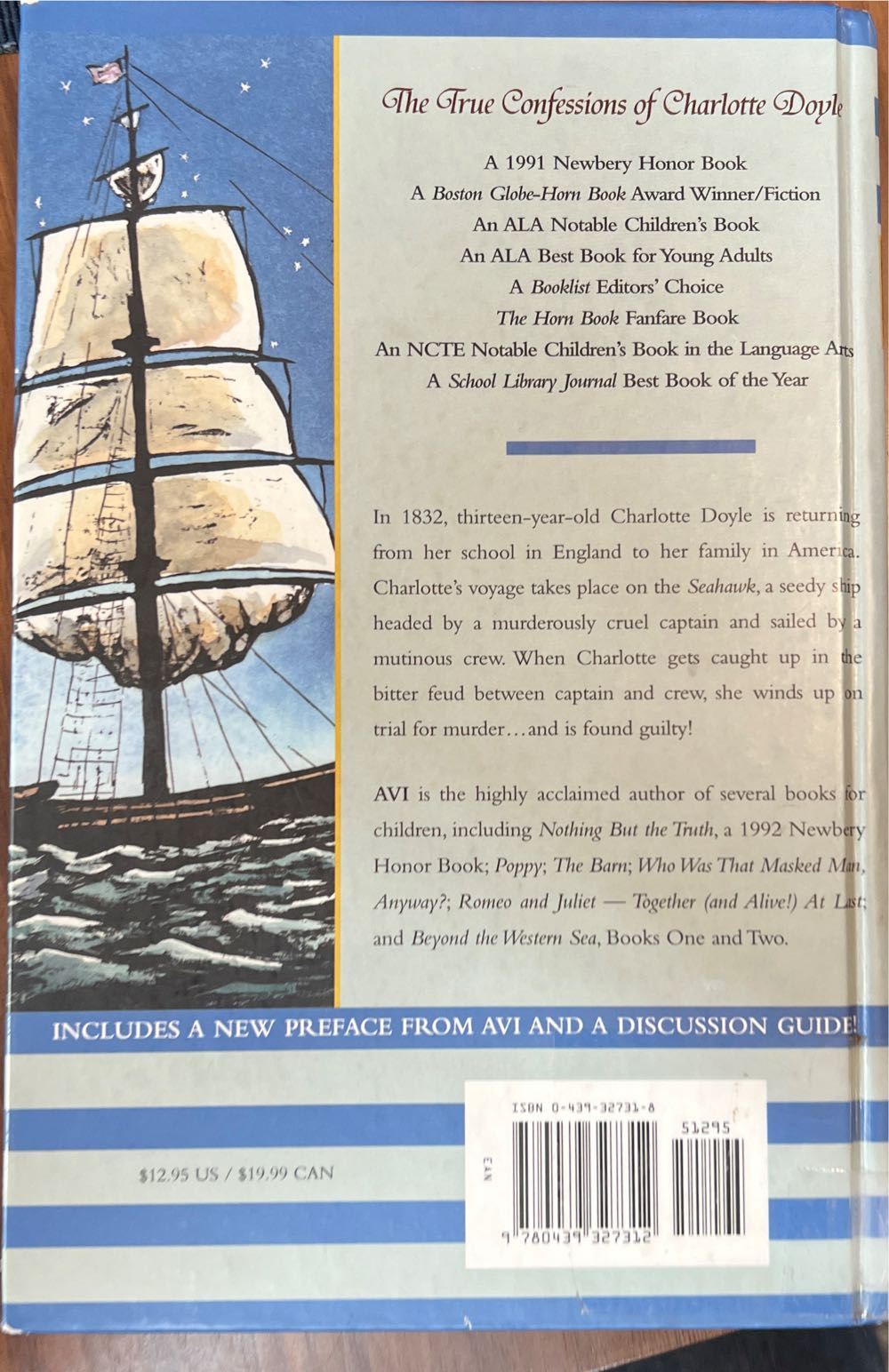 The True Confessions of Charlotte Doyle - Orchard Books (Orchard) book collectible [Barcode 9780439327312] - Main Image 2