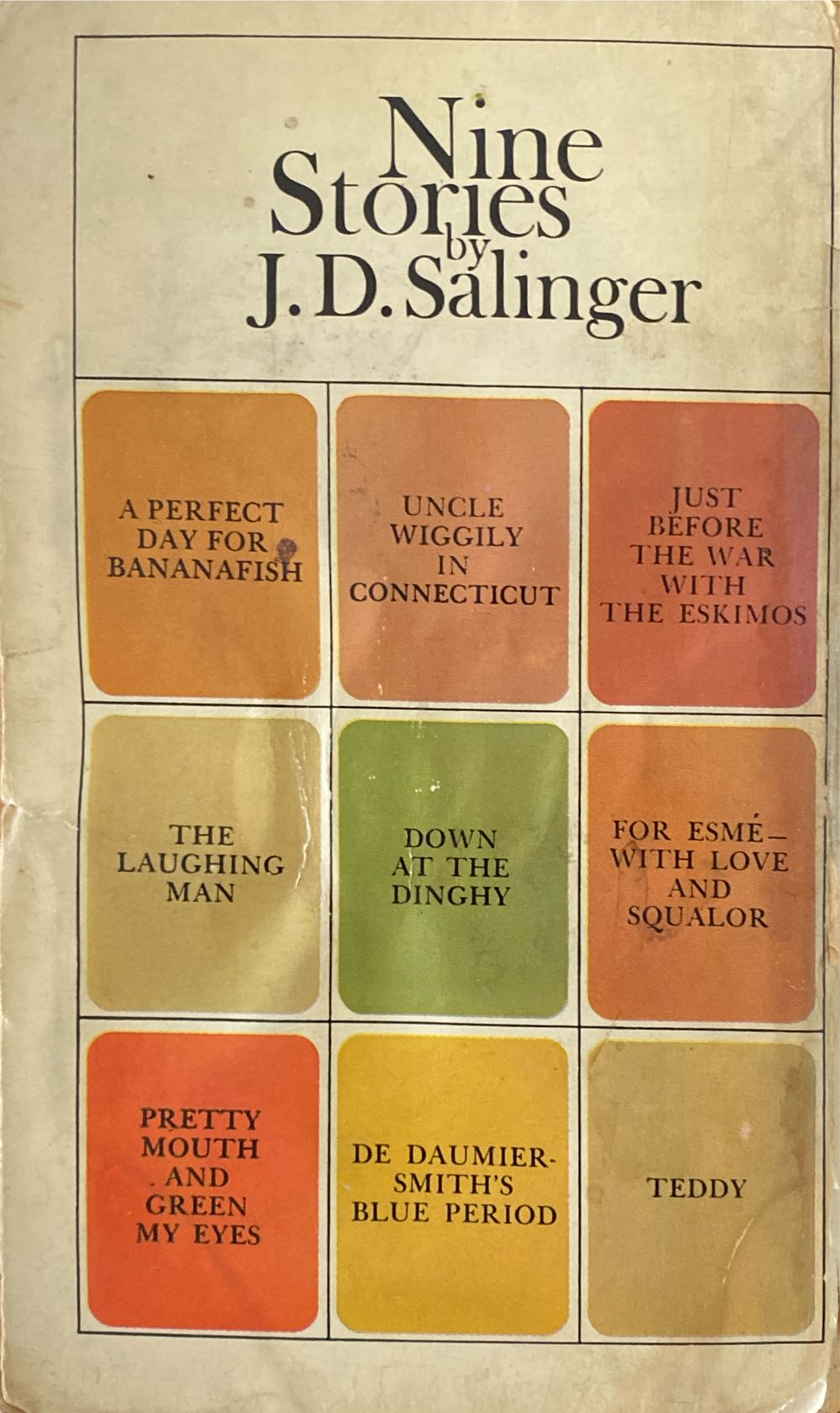 Nine Stories - J.D. Salinger (Bantam Books - Hardcover) book collectible - Main Image 2