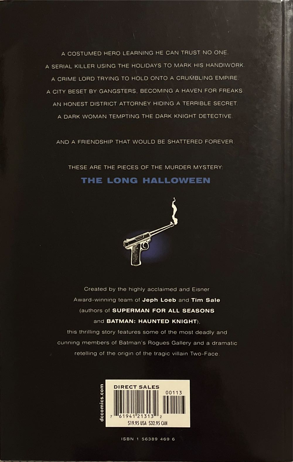 Batman: the Long Halloween - Bob Kane (DC Comics - Trade Paperback) book collectible [Barcode 9781563894695] - Main Image 4