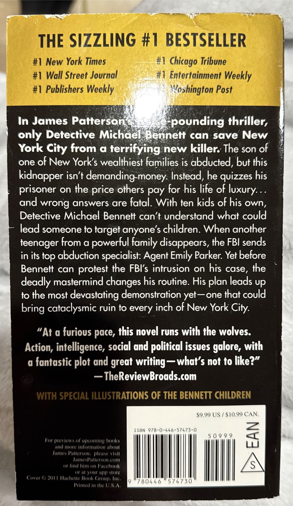 Worst Case - James Patterson (Vision - Paperback) book collectible [Barcode 9780446574730] - Main Image 2