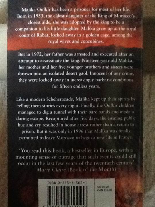 La Prisonniere - Malika Oufkir (RHA eBooks Adult - Paperback) book collectible [Barcode 9780553813029] - Main Image 2