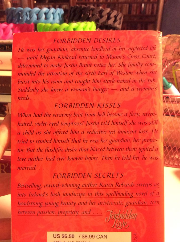 Forbidden Love - Karen Robards (Random House* Inc.) book collectible [Barcode 9780440221067] - Main Image 2